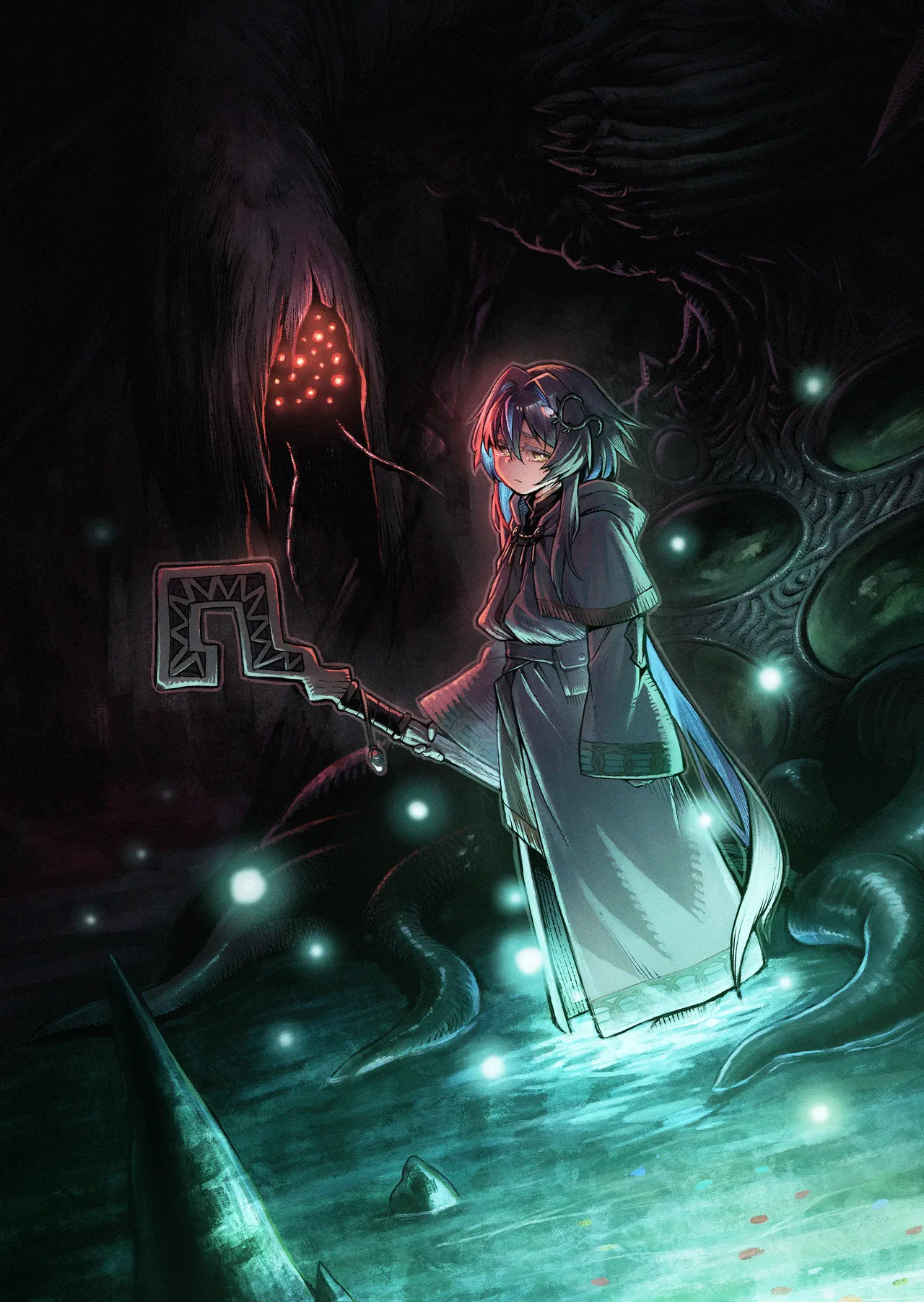 Hentai Manga Comic-Female Flower Devourer Ogufesuka-Chapter 1-64